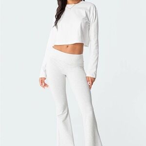 Edikted Naomi Flared Leggings- Size Medium